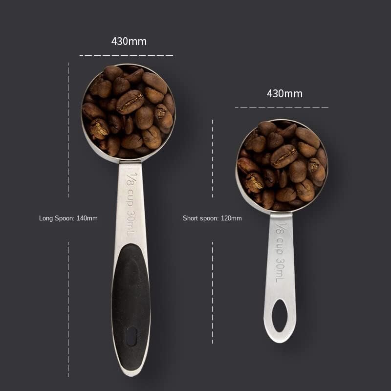 נירוסטה חותם יכול עם קפה סקופ עבור קפה שעועית אחסון או תה מכולות סוכר תיבה