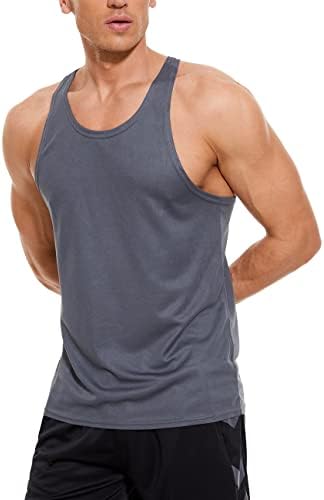 גופיות סטרינגר לגברים מהירות שרוול רשת יבש אימון כושר אימון פיתוח גוף כושר שריר חולצות T