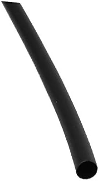 חום דריי חום מתכווץ צינור צינור עטיפה שרוול כבל 30 מטר באורך 1.5 ממ דיא פנימי שחור (מניקווטו לקאווווולגיצ'אוו
