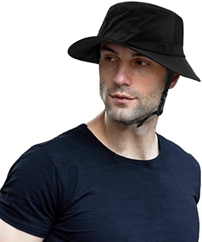 כובעי דלי אטומים למים של דוקילה לגברים צבע רגיל של דייגים חיצוניים כובעי שמש