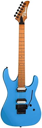 דין אם. די. 24 פלויד גיטרה חשמלית, צוואר מייפל קלוי, וינטג ' כחול