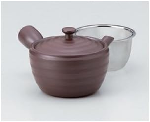 せ ともの 本 舗 Banko Ware Teapot 2.0 Dame Banko Ceapot בצורת חלומות, 10.1 fl oz, מסעדה, פונדק, כלי