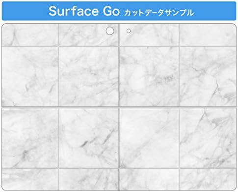 כיסוי מדבקות Igsticker עבור Microsoft Surface Go/Go 2 עורות מדבקת גוף מגן דק במיוחד עורות 013295 דפוס שיש אפור