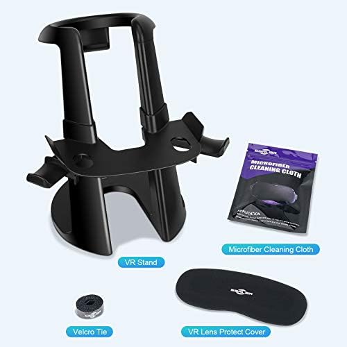 Sarlar VR Stand, מחזיק תצוגה עבור Oculus Quest 2/Quest/Rift S/Latve Headis Headse ו- Touch Constrounds