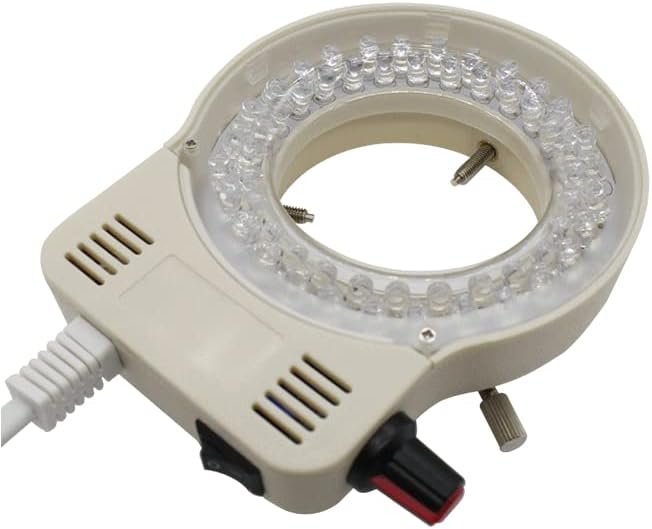 56 הוביל מיקרוסקופ טבעת אור הפנס עם דימר עבור סטריאו מיקרוסקופ מעולה מעגל אור תעשייתי מיקרוסקופ מצלמה