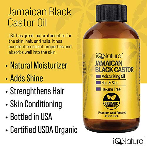 מנת משכל טבעי ג ' מייקני שחור קיק שמן לצמיחת שיער ועור מיזוג, טהור קר לחץ, קרקפת, ציפורניים ושיער