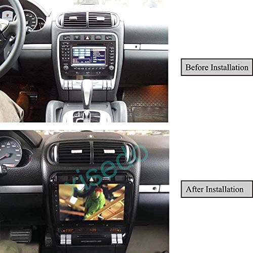 קסדו לפורשה קאיין אנדרואיד 10.0 סטריאו רכב רם 2G ROM 32G יחידת ראש ברדיו דאש רדיו GPS ניווט 9 אינץ '2.5D מסך
