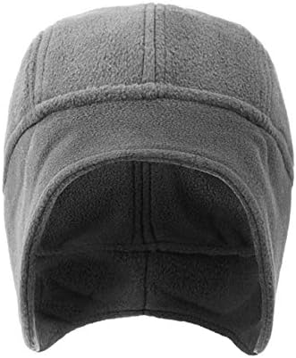 כובע גולגולת Llmoway עם דפי אוזניים, כובעי כפה פליס רך וחורף חורף