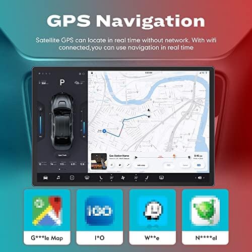Wostoke 13.1 אנדרואיד רדיו Carplay & Android Auto Autoradio ניווט סטריאו סטריאו נגן מולטימדיה GPS מסך
