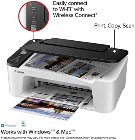 הזרקת דיו אלחוטית של ניגו קנון הכל במדפסת אחת, הדפסת סריקת עותק הדפסה ניידת עם תצוגת מסך, חיבור לאינטרנט
