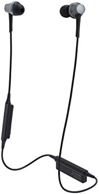 Audio-Technica Ath-CKR75BT מציאות קול Bluetooth אוזניות אלחוטיות בתוך האוזן עם מיקרופון ושליטה מקוונת, אקדח