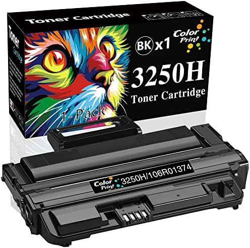 ColorPrint תואם 3250 שעות מחסנית טונר 5,000 עמודים החלפה ל- Xerox 3250 תשואה גבוהה 106R01374