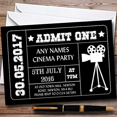 גן החיות בכרטיס שחור מודה בסרט קולנוע קולנוע קולנוע בהתאמה אישית להזמנת מסיבת יום הולדת לילדים
