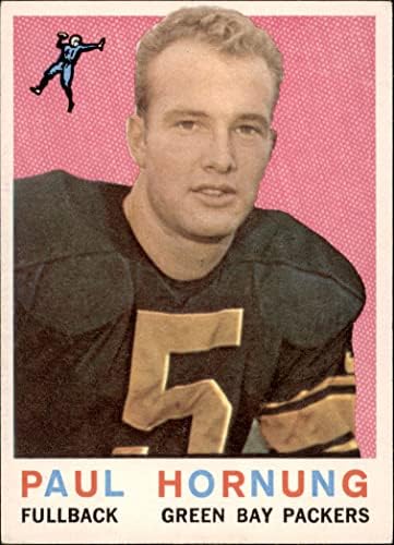 1959 Topps 82 Paul Hornung Green Bay Packers Ex/MT Packers Notre Dame