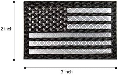טלאי דגל אמריקאים, טלאי דגל צבאיים טקטיים, תיקון סמל הדגל הצבאי האמריקני.