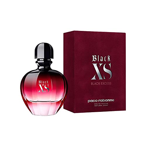 Paco Rabanne Black XS ניחוח לנשים - ניחוח פרחוני, וודי, מאסק - תווים של חמוציות, סגול שחור וניל - מוציא