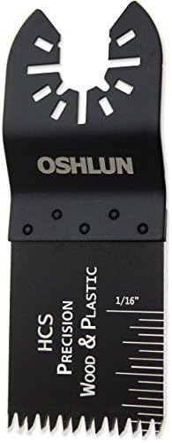 Oshlun MMC-1010 1-1/3 אינץ 'דיוק יפן HCS מתנדנד להב עם ארבור מהיר להתאמה לכלים סטנדרטיים ומהירים,