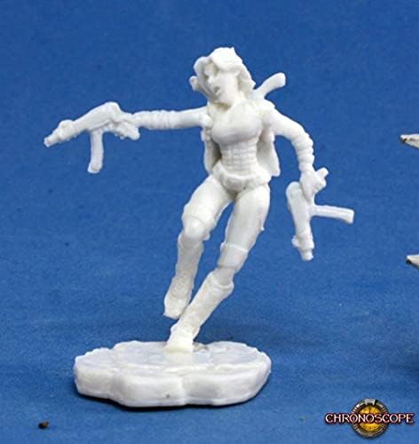 Reaper Miniatures Space Musting אקדח הועלה 80081 עצמות כרונוסקופ מיני דמות