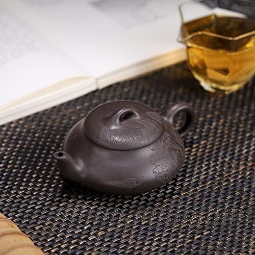 סילין זישה קומקום, סיני ייקסינג חימר תוצרת קומקום בעבודת יד 6.7 גרם, החדרת ברו קונג פו יצרנית תה עלים