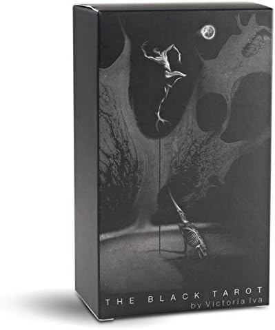 דה בריג ' שחור טארוט סיפון-מיסטי מסע בין הצללים, שמציעה גותי יצירות אמנות ואינטואיטיבי סמליות עבור עוצמה