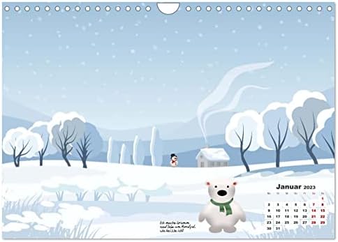 Tierkalender Für Kinder, Calvendo 2023 לוח שנה חודשי