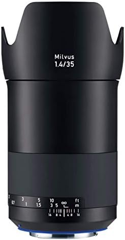 זיס מילבוס 35 מ מ/1.4 עדשת מצלמה מסגרת מלאה עבור קנון הר זי, שחור
