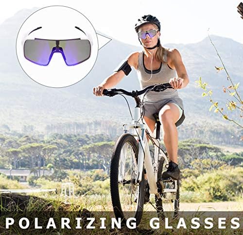 משקפי שמש משקפי שמש של Abofan אופניים משקפי שמש חיצוניים משקפי שמש ספורטיביים למבוגרים רוכבי רכיבה על רכיבה