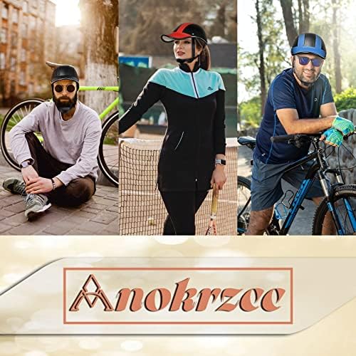 קסדת אופניים של Anokrzcc קסדת בייסבול רטרו משקל רטרו משקל, דרך פנאי עירונית וקסדת בטיחות הרכיבה