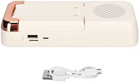 קוידמוס טלפונים רמקול, רמקול תושבת טלפון סטריאו שולחני HD מובנה בעיוות מיקרופון בחינם ל- GamePad