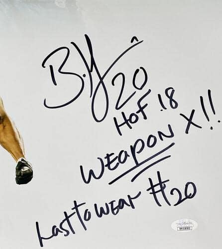 בריאן דוקינס חתם על 16x20 נשרים היכל התהילה תמונה 3x כתובות JSA - תמונות NFL עם חתימה