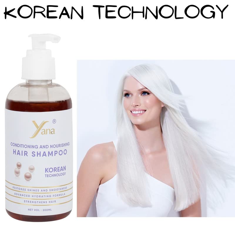 שמפו שיער של יאנה עם טכנולוגיה קוריאנית שיער שיער סתיו שמפו לשמפו לנשים אורגני