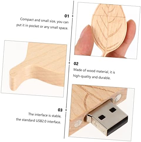 אגודל מפלה USB מתנה למורה יצירתי לדיסק מעץ מעשי U מיניאטורה מכשיר עלייה פרימיום מכשיר עט כתיבה עט כונני