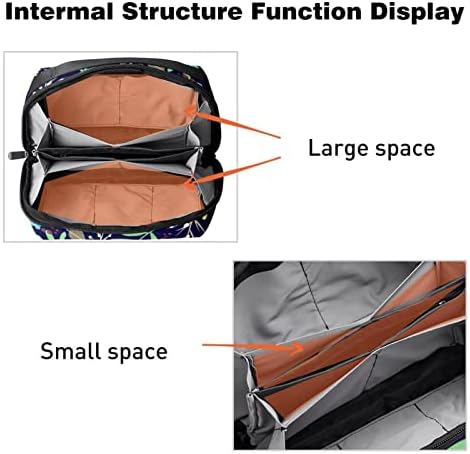 תיק קוסמטי, מקסים מרווח איפור שקיות נסיעות פרחוני וקטור אביב מוצרי טואלטיקה תיק אביזרי ארגונית כמתנות