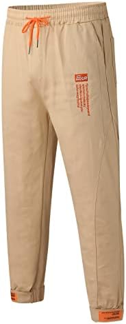 מכנסי מטען של דיאגו לגברים מכנסיים מזדמנים מקצרים מכנסי לבוש רחוב מכנסיים מסוגננים בכושר רגיל מכנסי הארלם