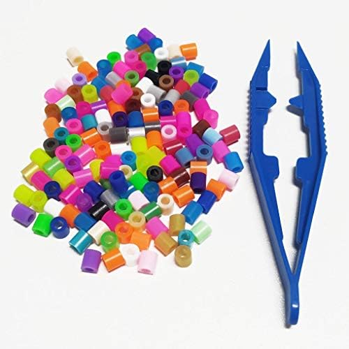 שלוש-צבע פלסטיק נתיך חרוזים פינצטה עבודת יד חרוזים מלאכות, ידני עשה זאת בעצמך יצירתי קרפט משחק כלי לילדים