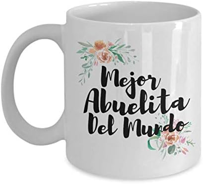 מג ' ור אבואליטה דל מונדו-סבתא ספל מתנה בספרדית - מתנה עבור ספרדית סבתא
