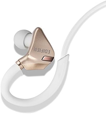 Edifier W296BT אוזניות Bluetooth Bluetooth אוזניות, אוזניות אלחוטיות באוזניים הזיעה ומים עמידים בפני דיכוי