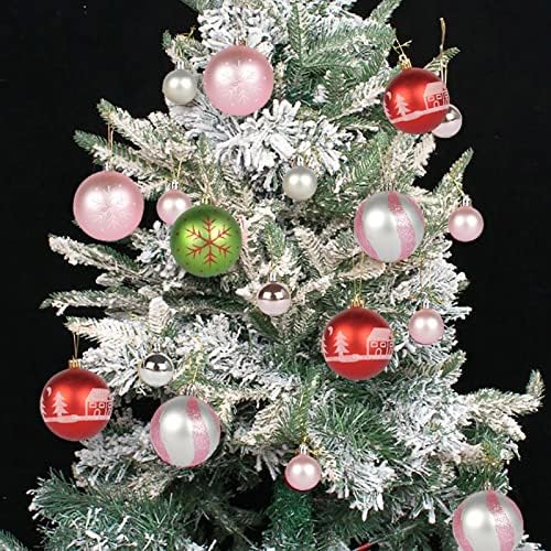 קישוט כדורי חג המולד קישוט עץ חג המולד קישוט עץ עטוף עץ חג המולד קישוט עץ חג המולד שרוך קישוט