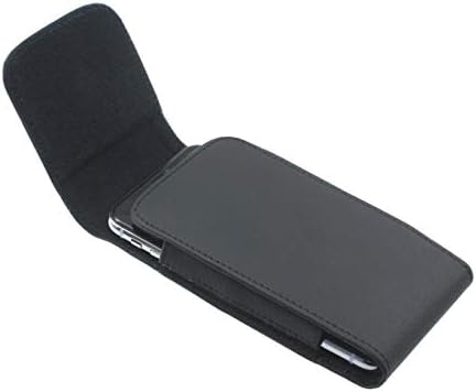 עריכת עור שחורה של עור PU כיסוי צד מגן על נרתיק חגורת חגורת T-Mobile Samsung Galaxy S7-T-Mobile ZTE AVID 4