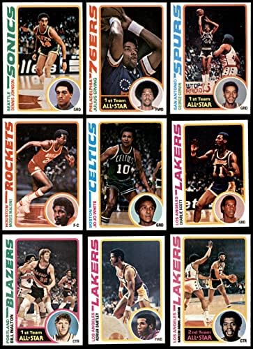 1978-79 Topps כדורסל סט שלם NM+