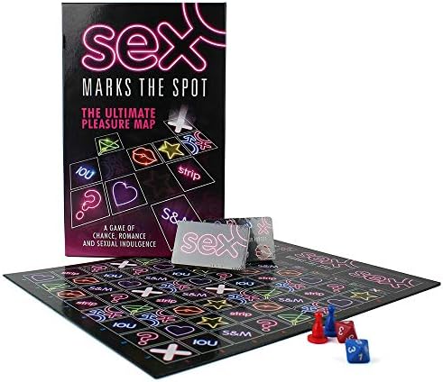 סקס מסמן את משחק הלוח הספוט למבוגרים, משחק לוח למבוגרים לזוגות. משחק זוגי מהנה, רומנטי, בניין זוגות לזוגות