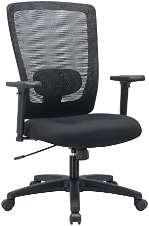 אלרה אלנב41מ14 סדרת קנאה רשת גבוהה בחזרה 250 פאונד. קיבולת כיסא רב תכליתי-שחור