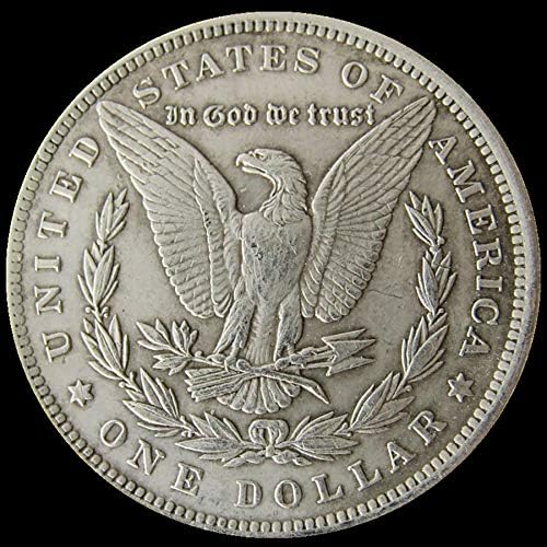 מטבע סילבר דולרי סילבר ארהב מורגן דולר עותק זר מטבע זיכרון 75