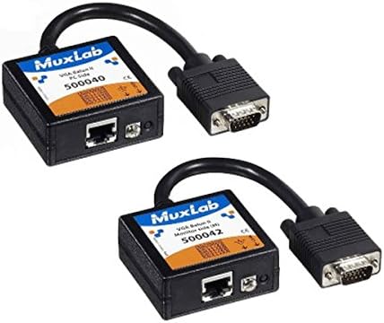 ערכת Muxlab VGA Balun II, כוללת 500040, 500042