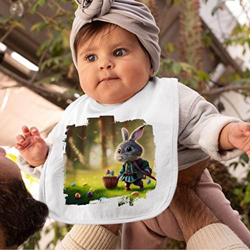ארנב פסחא מגניב אמנות ליקוף תינוקות - דפסת תינוק מודפס
