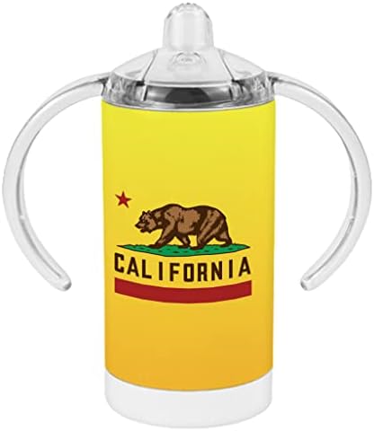 גביע סיפי דוב קליפורניה-גביע סיפי לתינוק בנושא קליפורניה-גביע סיפי גרפי