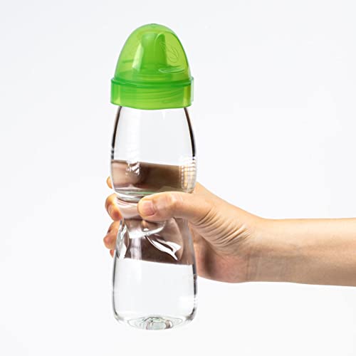 קיסנגל תינוק בקבוקי 12 יחידות לשפוך הוכחה בטוח לשתות קש קש כובע מים בקבוק קש כובע ילדים בקבוק קש