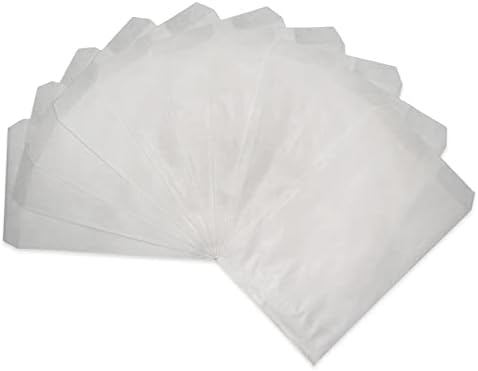 תיבת חמוד החברה 100 יחידות 4 איקס 6 לבן שטוח נייר מתנת שקיות עם 100 יחידות 1.5 שחור/כתום תודה