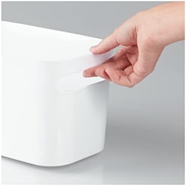 עיצוב עיצוב עמוק פלסטיק אמבטיה סבל אחסון יהירות עם ידיות - מארגן לסבון ידיים, שטיפת גוף, שמפו, קרם, מרכך, מגבת