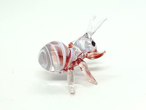 סנסוקג'אי נמלים צלמיות קטנטנות ביד מנפוצץ בעלי חיים זכוכית בעלי חיים מתנה אספנית תפאורה ביתית,